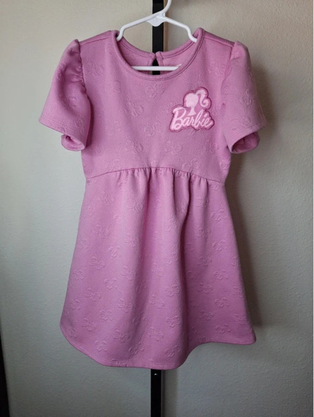 Barbie Hybrid Girls Pink Dress 4T
